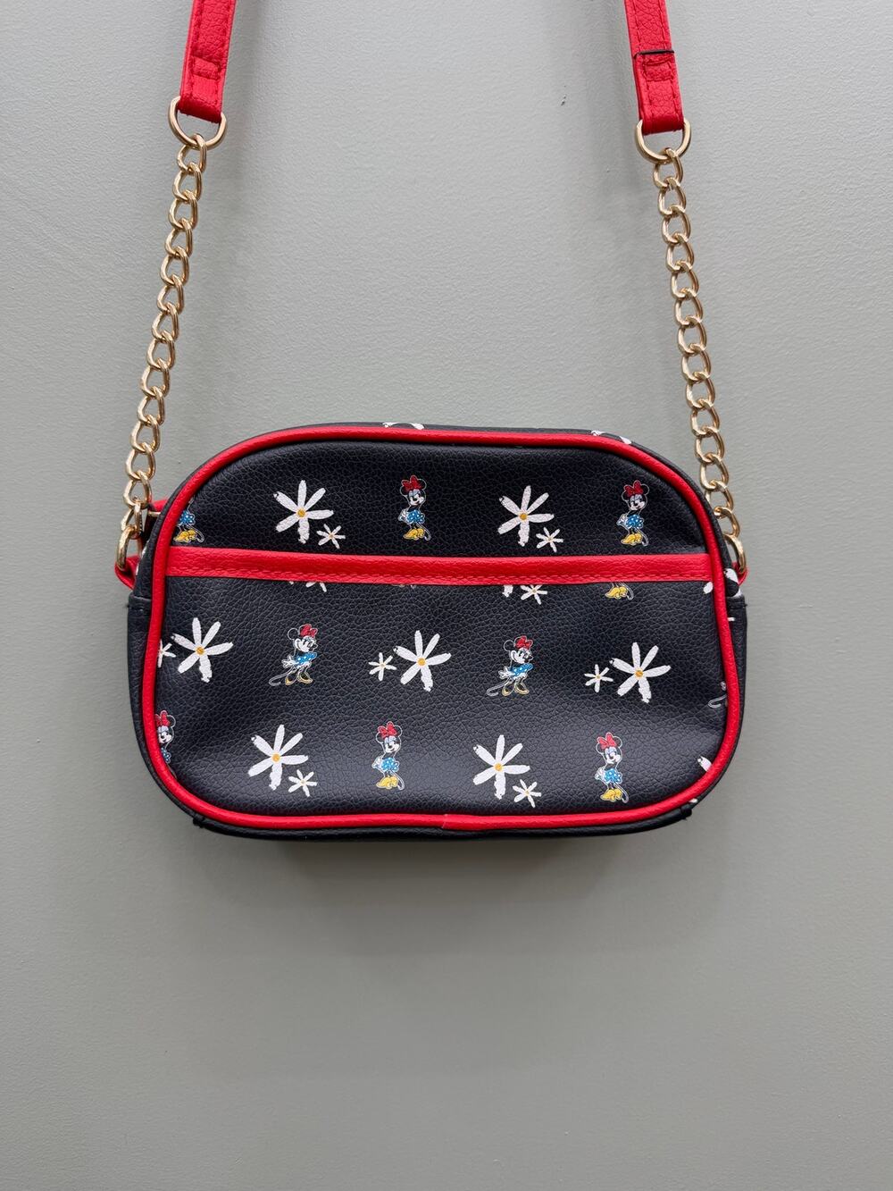 Disney Minnie Mouse Daisy Floral Crossbody Bag Adjustable Strap